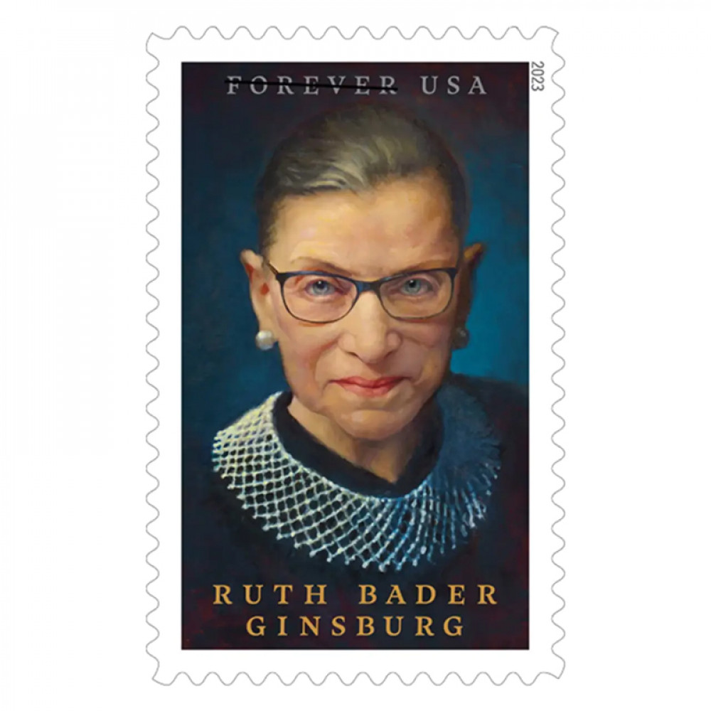 Ruth Bader Ginsburg Forever Stamps 2023