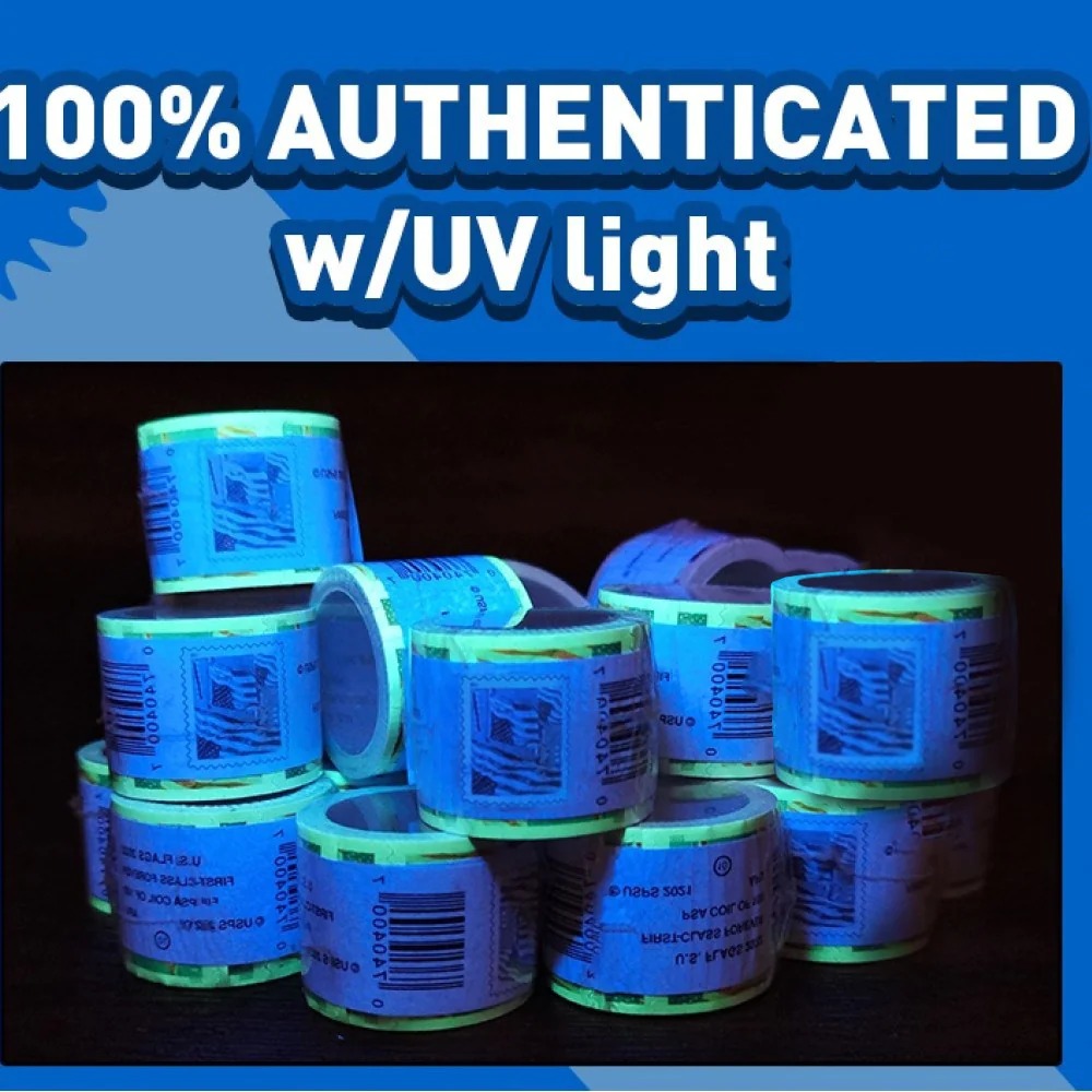 (2018) USPS Forever American Flag Stamps Rolls