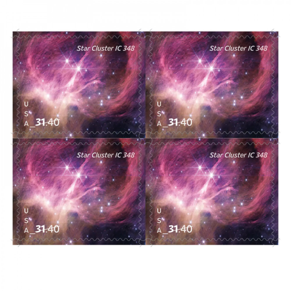 2025 Star Cluster Stamps, Sheet of 4Priority Mail Express Stamp