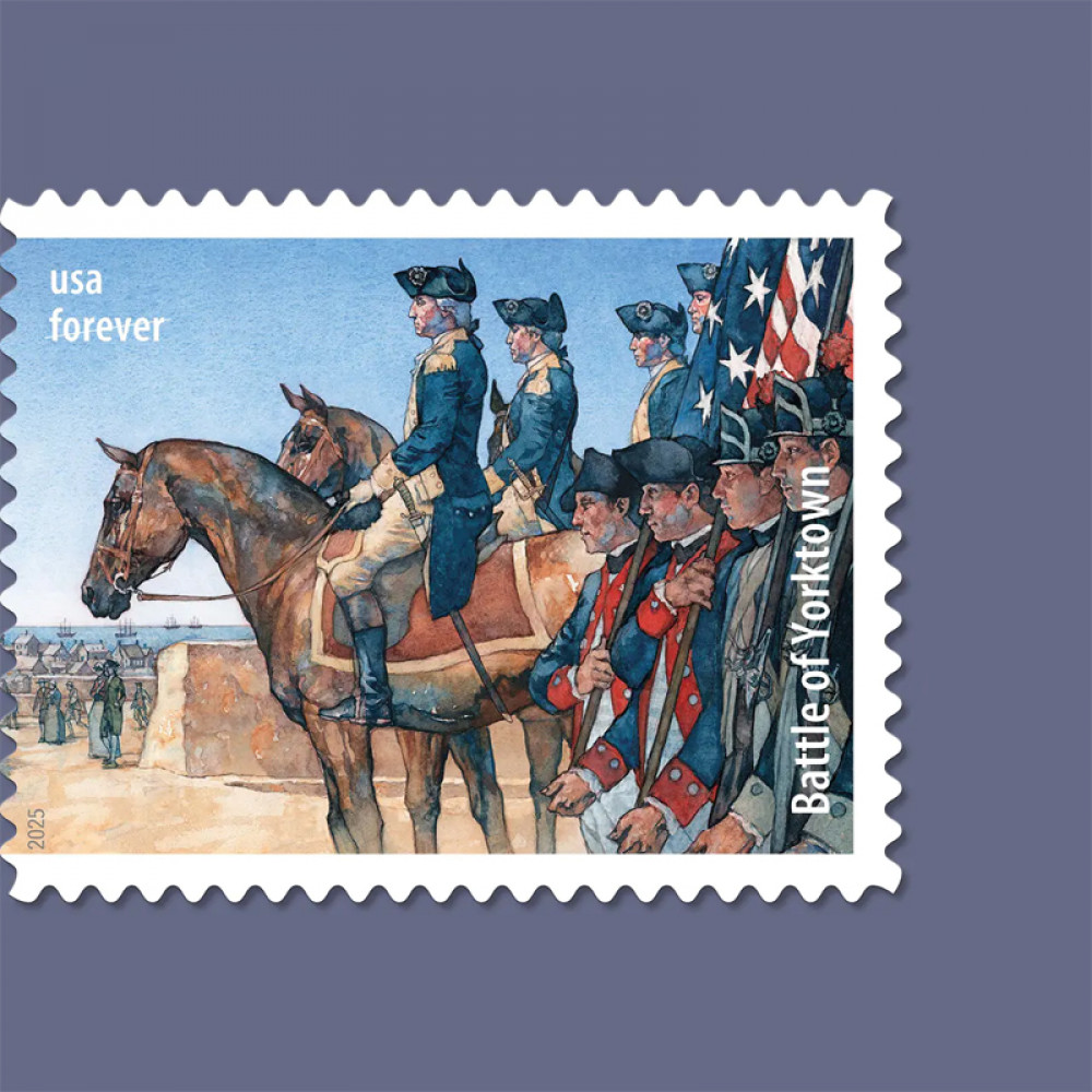 2025 Battlefields of the American Revolution Stamps Sheet of 15