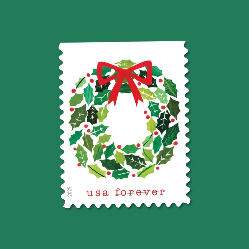 (2025) Holiday Cheer Stamps, Book of 20