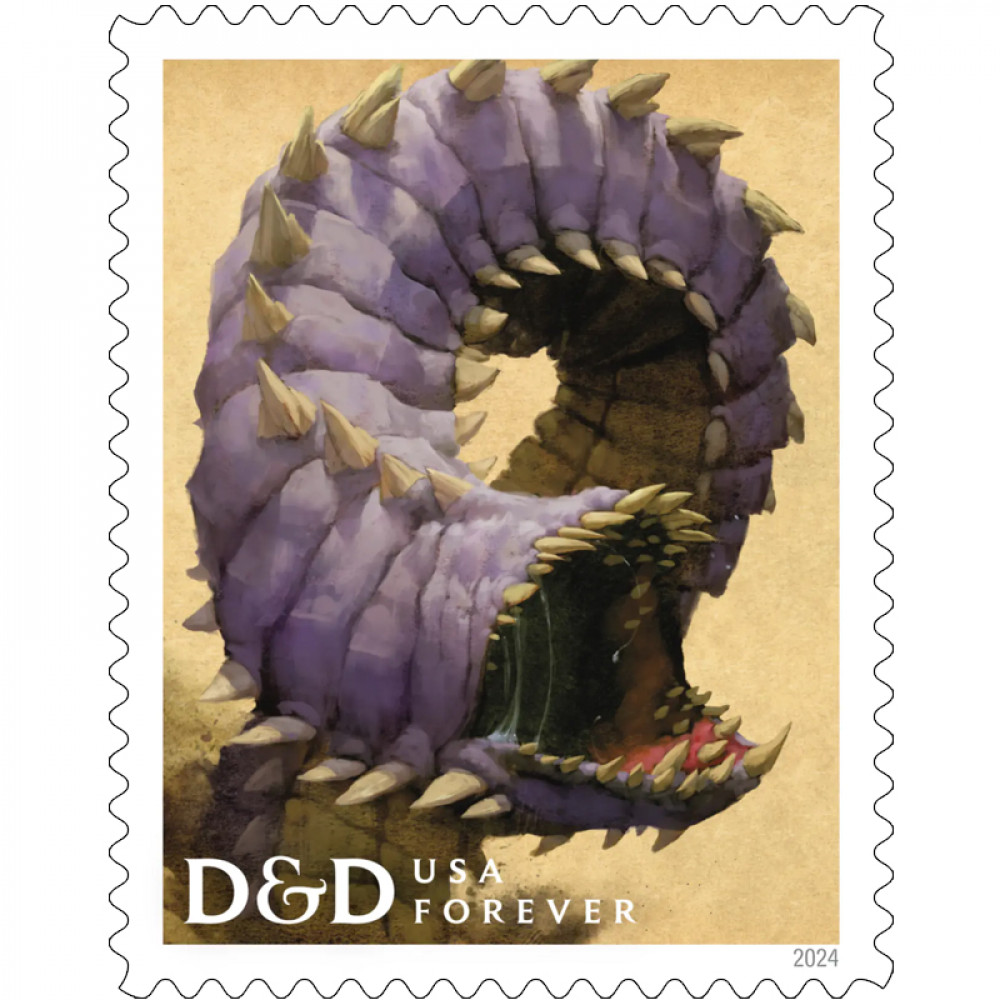 2024 forever stamps Dungeons & Dragons