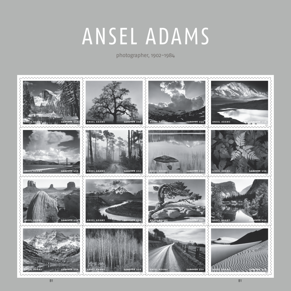 2024 us forever stamps-Ansel Adams