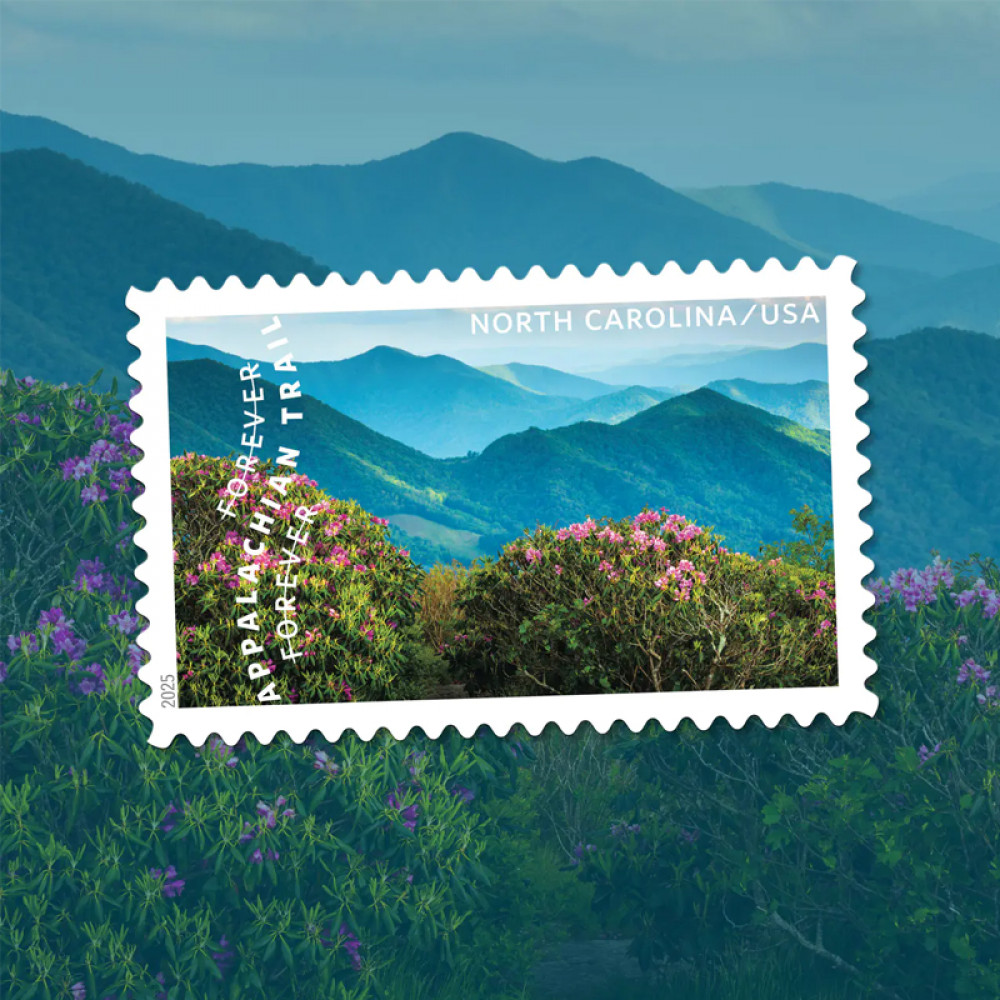 2025 The Appalachian Trail Forever Stamps, Sheet of 15 |Multiple Stamp Designs